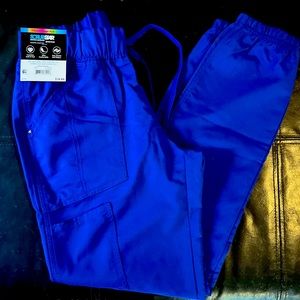 Scrub star royal blue scrub pants